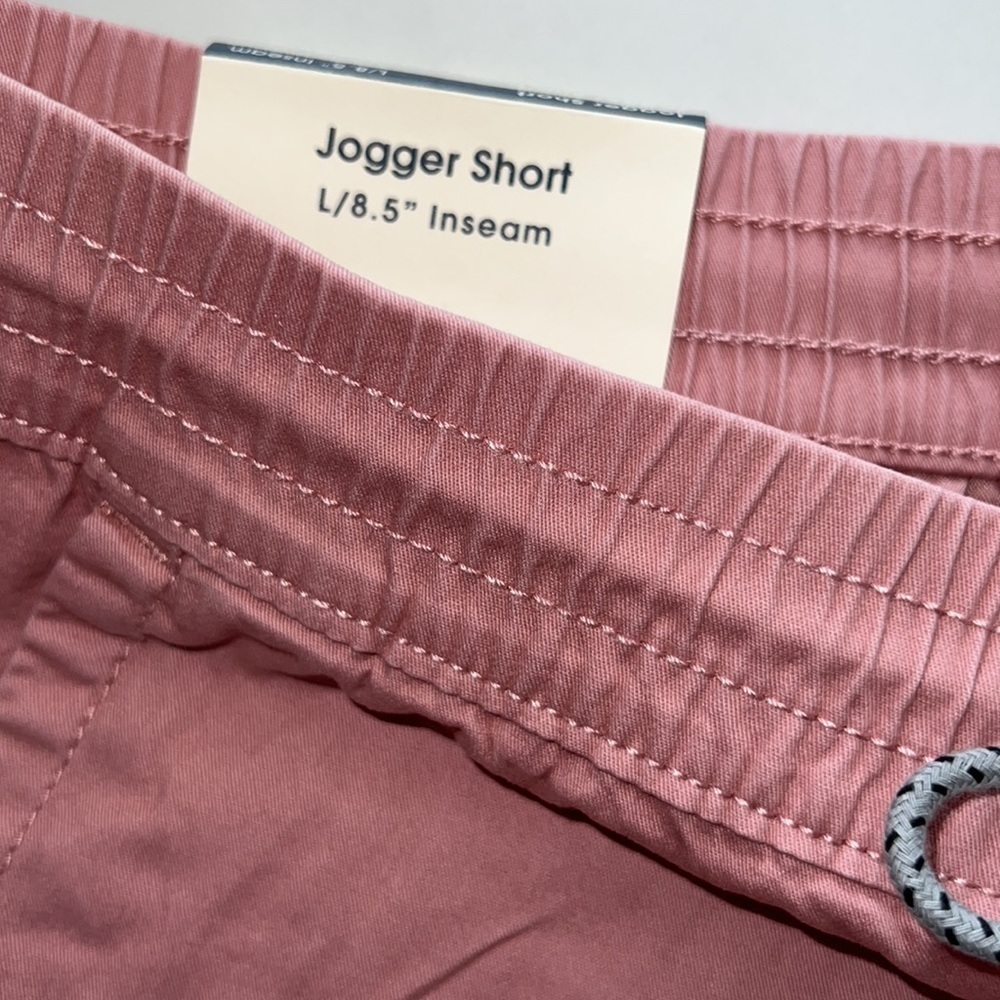 NWT Dark Pink Aeropostale Jogger Shorts Size L - Picture 4 of 6
